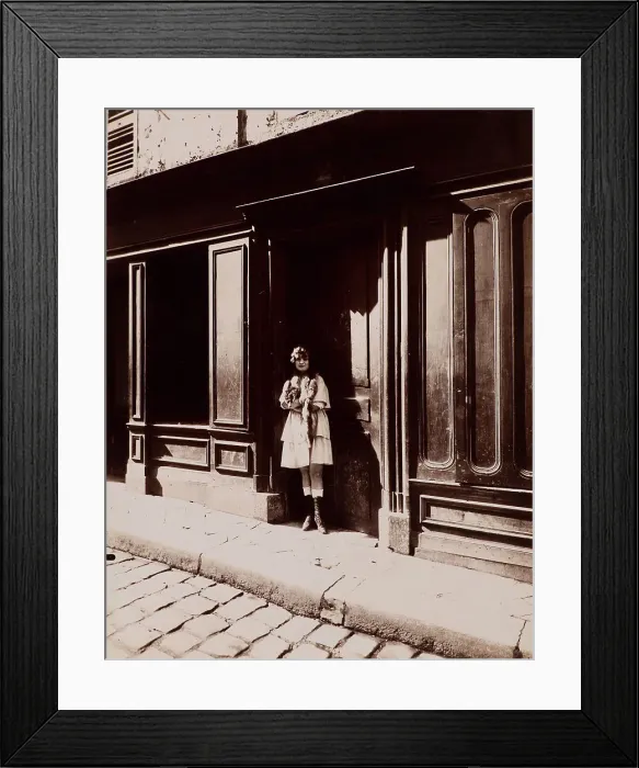 Framed Print : Brothel, Petite Place, Versailles, 1921. Creator: Eugene Atget Framed Print : Brothel, Petite Place, Versailles, 1921. Creator: Eugene Atget