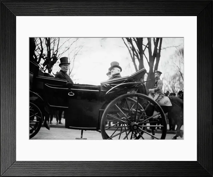 Framed Print : Speaker Clark and Vice Pres't. Marshall, 1913. Creator: Bain News Service Framed Print : Speaker Clark and Vice Pres't. Marshall, 1913. Creator: Bain News Service