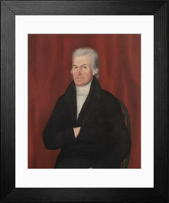 Framed Print : General Samuel Sloane, 1806. Creator: J. Brown Framed Print : General Samuel Sloane, 1806. Creator: J. Brown