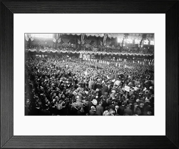 Framed Print : Nat'l Dem. Convention in session, between c1910 and c1915. Creator: Bain News Service Framed Print : Nat'l Dem. Convention in session, between c1910 and c1915. Creator: Bain News Service