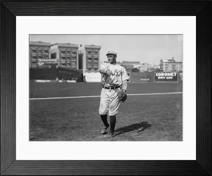 Framed Print : George Hack Simmons (baseball), 1912. Creator: Bain News Service Framed Print : George Hack Simmons (baseball), 1912. Creator: Bain News Service