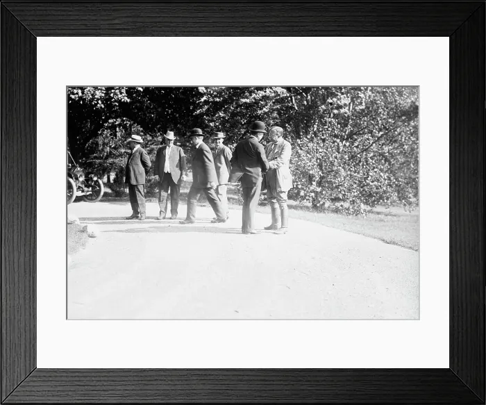 Framed Print : Roosevelt, Oyster Bay, 1912. Creator: Bain News Service Framed Print : Roosevelt, Oyster Bay, 1912. Creator: Bain News Service