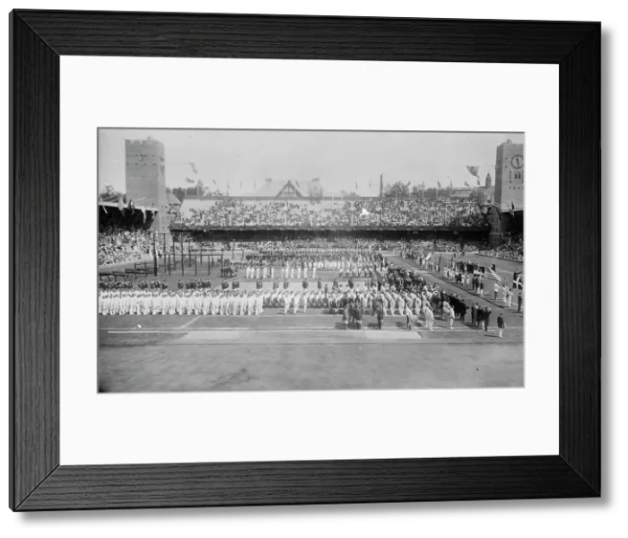 Framed Print : Opening Day, Stockholm Olympic Games, 1912. Creator: Bain News Service Framed Print : Opening Day, Stockholm Olympic Games, 1912. Creator: Bain News Service