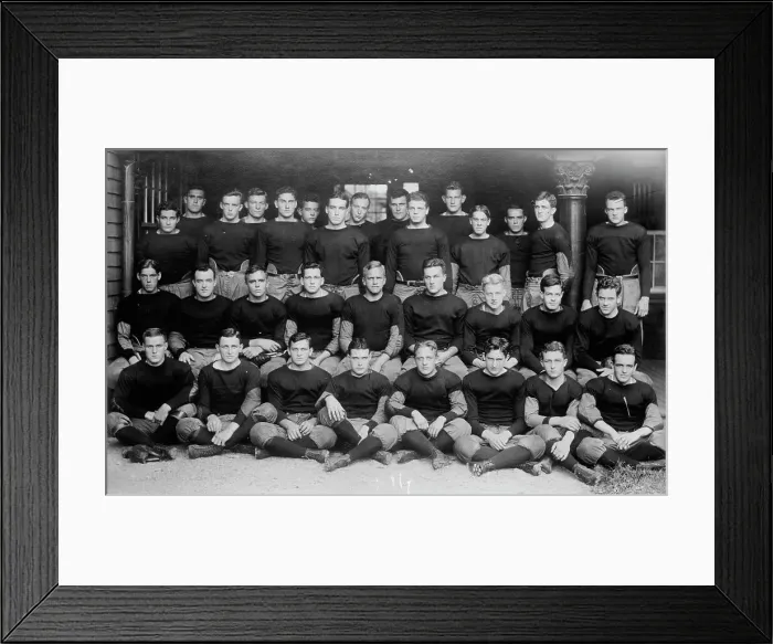 Framed Print : Harvard varsity football team, 1912, 1912. Creator: Bain News Service Framed Print : Harvard varsity football team, 1912, 1912. Creator: Bain News Service
