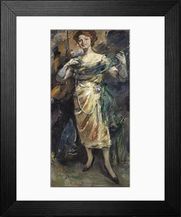 Framed Print : Fashion Show, 1921. Creator: Lovis Corinth Framed Print : Fashion Show, 1921. Creator: Lovis Corinth