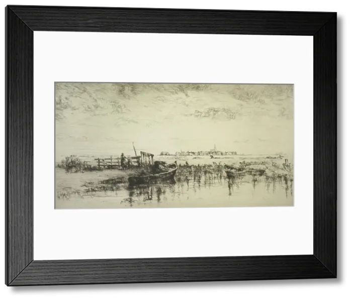 Framed Print : Eiland Marken, 1930. Creator: Sydney Mackenzie Litten Framed Print : Eiland Marken, 1930. Creator: Sydney Mackenzie Litten