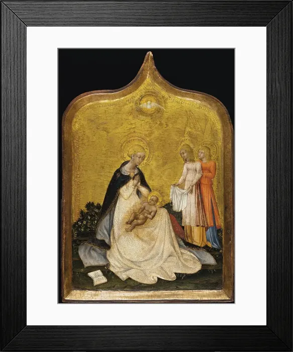 Framed Print : The Virgin of Humility, 1440. Creator: Giovanni di Paolo Framed Print : The Virgin of Humility, 1440. Creator: Giovanni di Paolo