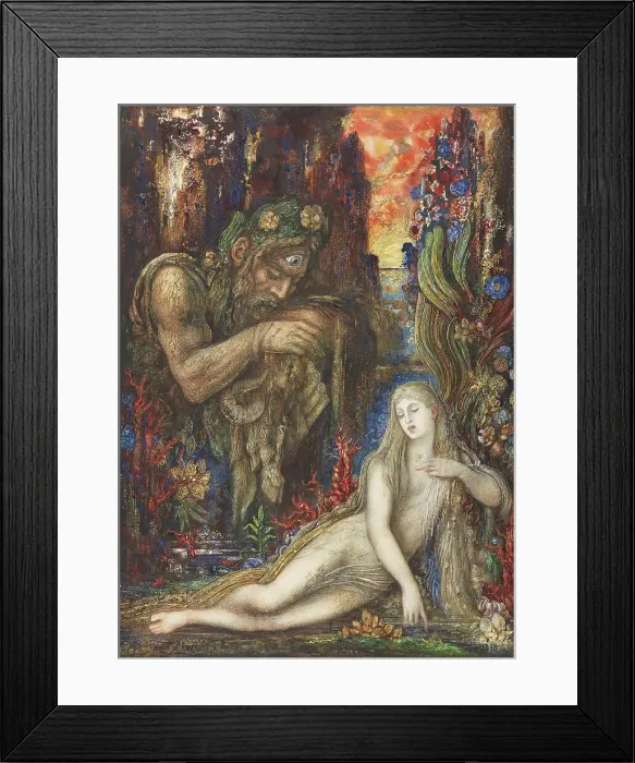 Framed Print : Galatea, 1896. Creator: Gustave Moreau Framed Print : Galatea, 1896. Creator: Gustave Moreau