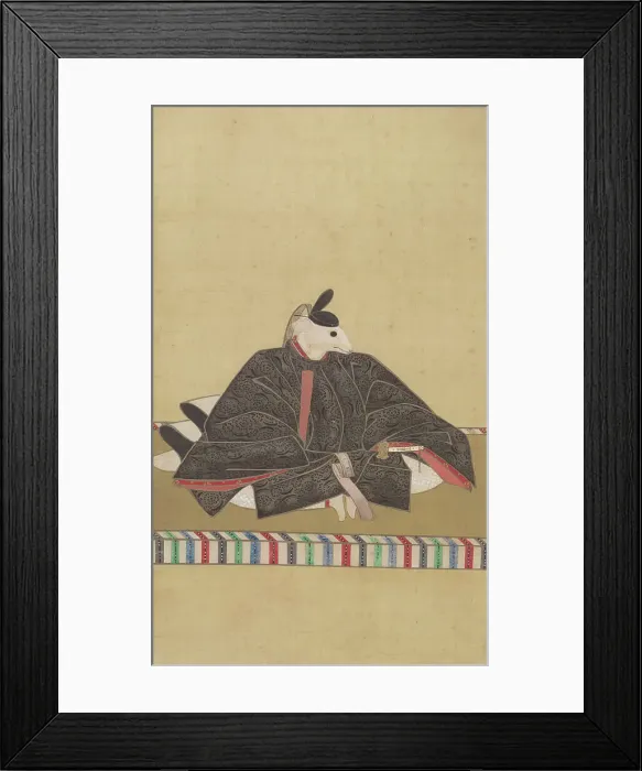 Framed Print : A daimyo, 1800-1840. Creator: Unknown Framed Print : A daimyo, 1800-1840. Creator: Unknown