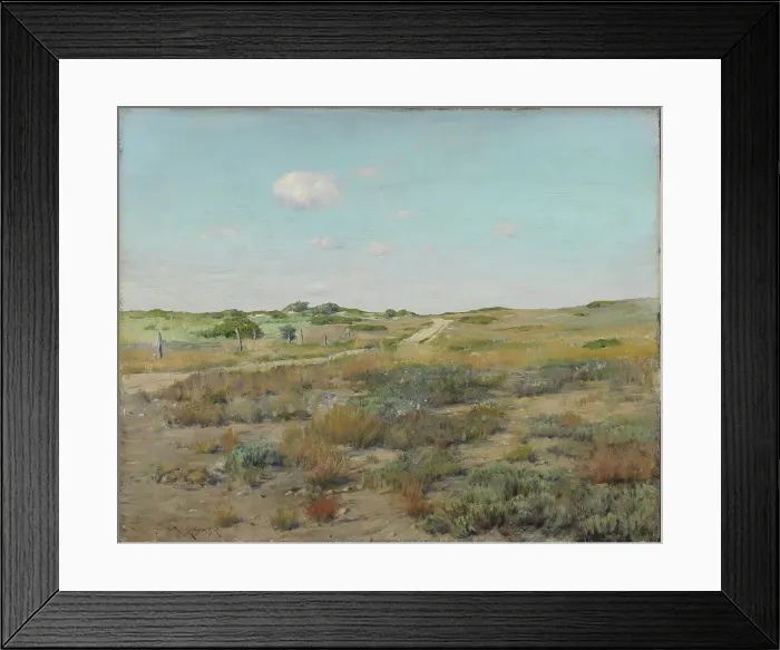 Framed Print : Shinnecock Hills, 1893. Creator: William Merritt Chase Framed Print : Shinnecock Hills, 1893. Creator: William Merritt Chase