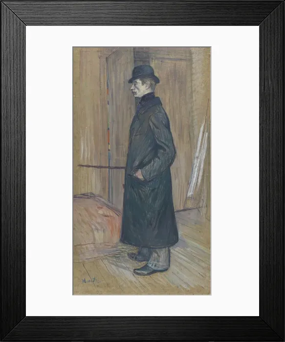 Framed Print : Gaston Bonnefoy, 1891. Creator: Henri de Toulouse-Lautrec Framed Print : Gaston Bonnefoy, 1891. Creator: Henri de Toulouse-Lautrec