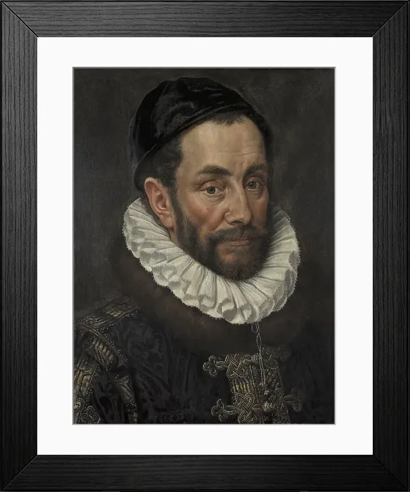 Framed Print : William I, Prince of Orange, known as William the Silent, 1579. Creator: Adriaen Thomasz Key Framed Print : William I, Prince of Orange, known as William the Silent, 1579. Creator: Adriaen Thomasz Key