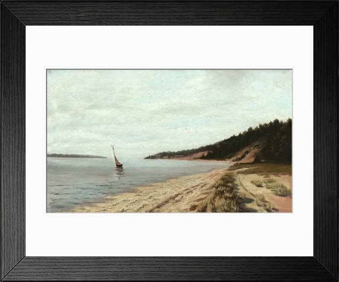Framed Print : Afternoon Sailing, 1890. Creator: John Frederick Peto Framed Print : Afternoon Sailing, 1890. Creator: John Frederick Peto