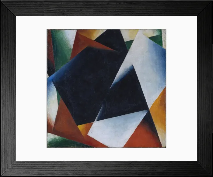 Framed Print : Painterly Architectonic, 1918. Creator: Lyubov Popova Framed Print : Painterly Architectonic, 1918. Creator: Lyubov Popova