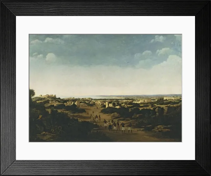 Framed Print : View of the Ruins of Olinda, Brazil, 1665. Creator: Frans Post Framed Print : View of the Ruins of Olinda, Brazil, 1665. Creator: Frans Post