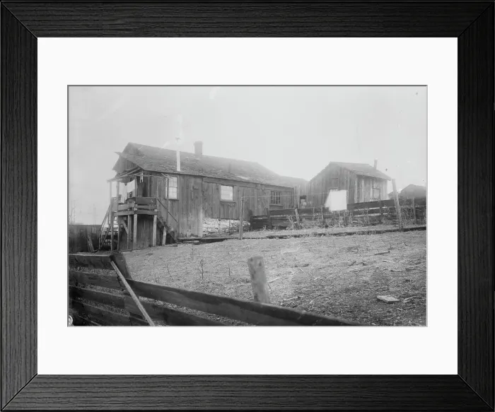 Framed Print : Polish miner's home, near Scranton, PA. 1912. Creator: Bain News Service Framed Print : Polish miner's home, near Scranton, PA. 1912. Creator: Bain News Service