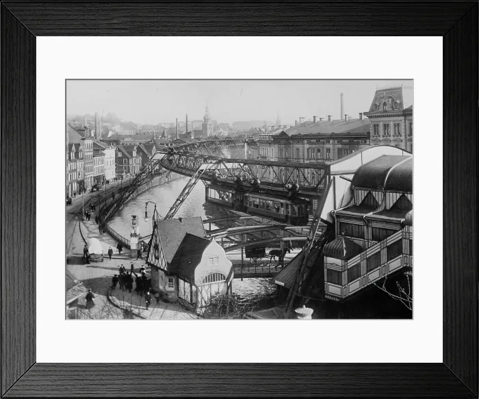Framed Print : Elerfeld-Barmen Road, view of city, Germany, 1913. Creators: Bain News Service, George Graham Bain Framed Print : Elerfeld-Barmen Road, view of city, Germany, 1913. Creators: Bain News Service, George Graham Bain