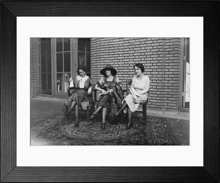 Framed Print : Constance Furman, Virginia Wynn, Irene Jones, between c1915 and c1920. Creator: Bain News Service Framed Print : Constance Furman, Virginia Wynn, Irene Jones, between c1915 and c1920. Creator: Bain News Service