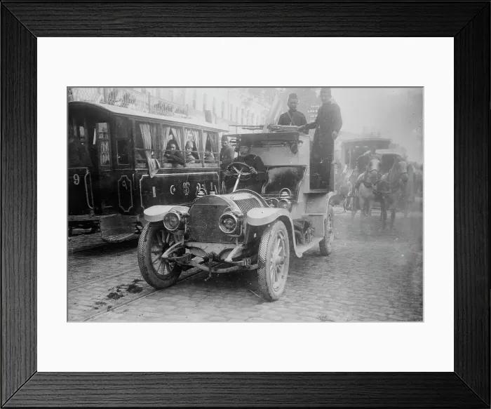 Framed Print : Armored auto, Turkey, 1916. Creator: Bain News Service Framed Print : Armored auto, Turkey, 1916. Creator: Bain News Service