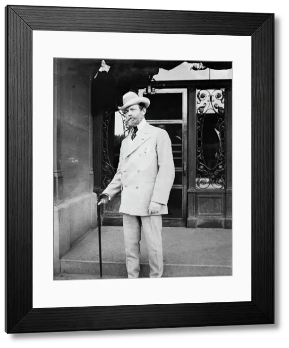 Framed Print : J. Ham Lewis, with cane, 1912. Creator: Bain News Service Framed Print : J. Ham Lewis, with cane, 1912. Creator: Bain News Service