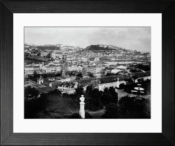 Framed Print : City View, Lisbon, Portugal, 1919. Creator: Bain News Service Framed Print : City View, Lisbon, Portugal, 1919. Creator: Bain News Service