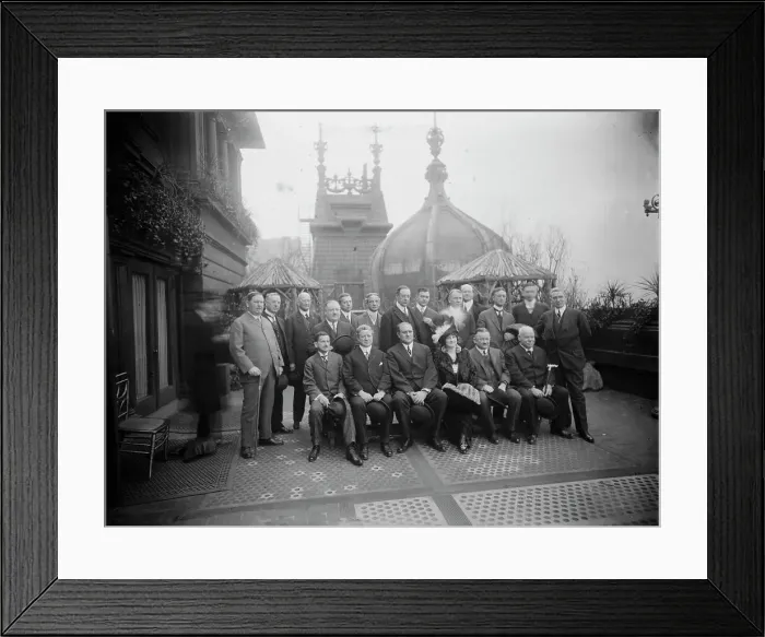 Framed Print : National League magnates (baseball), 1913. Creators: Bain News Service, George Graham Bain