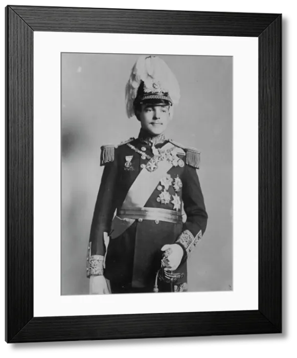 Framed Print : King Portugal, 1914. Creator: George Graham Bain Framed Print : King Portugal, 1914. Creator: George Graham Bain