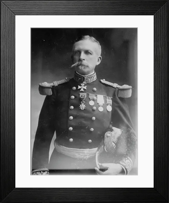 Framed Print : Gen. D'Amade, three-quarters standing, in uniform, 1915. Creator: Bain News Service