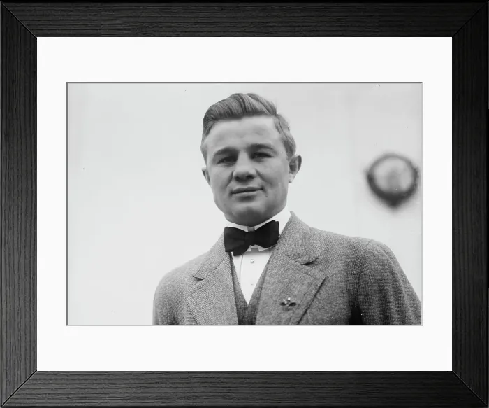 Framed Print : Billie Papke, 1910. Creator: Bain News Service Framed Print : Billie Papke, 1910. Creator: Bain News Service