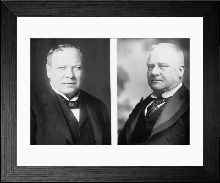 Framed Print : Lord Loeeburn, Lord High Chancellor in 1908, portrait bust, 1912. Creator: Bain News Service Framed Print : Lord Loeeburn, Lord High Chancellor in 1908, portrait bust, 1912. Creator: Bain News Service