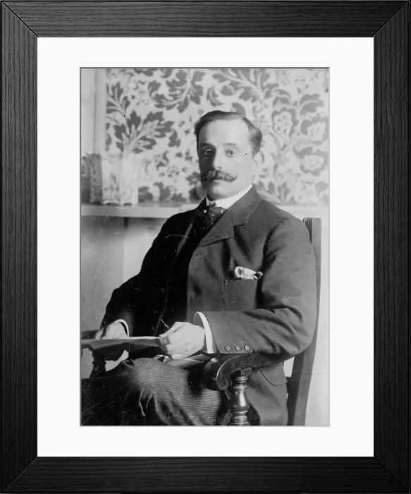 Framed Print : C.E.H. Hobhouse, seated, 1915. Creator: Bain News Service Framed Print : C.E.H. Hobhouse, seated, 1915. Creator: Bain News Service