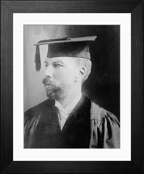 Framed Print : A.T. Hadley in academic dress, 1910. Creator: Bain News Service Framed Print : A.T. Hadley in academic dress, 1910. Creator: Bain News Service