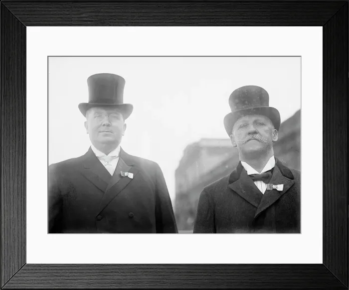Framed Print : Judge Victor Dowling and J.B. Hasslacher, 1912. Creator: Bain News Service Framed Print : Judge Victor Dowling and J.B. Hasslacher, 1912. Creator: Bain News Service