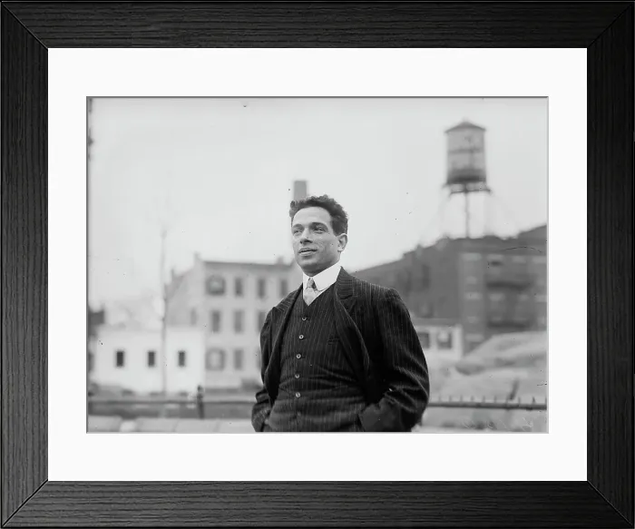 Framed Print : Umberto Blaisie, 1910. Creator: Bain News Service Framed Print : Umberto Blaisie, 1910. Creator: Bain News Service