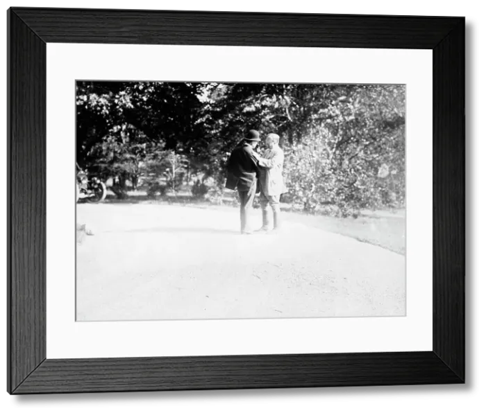 Framed Print : Roosevelt at Oyster Bay, 1912. Creator: Bain News Service Framed Print : Roosevelt at Oyster Bay, 1912. Creator: Bain News Service