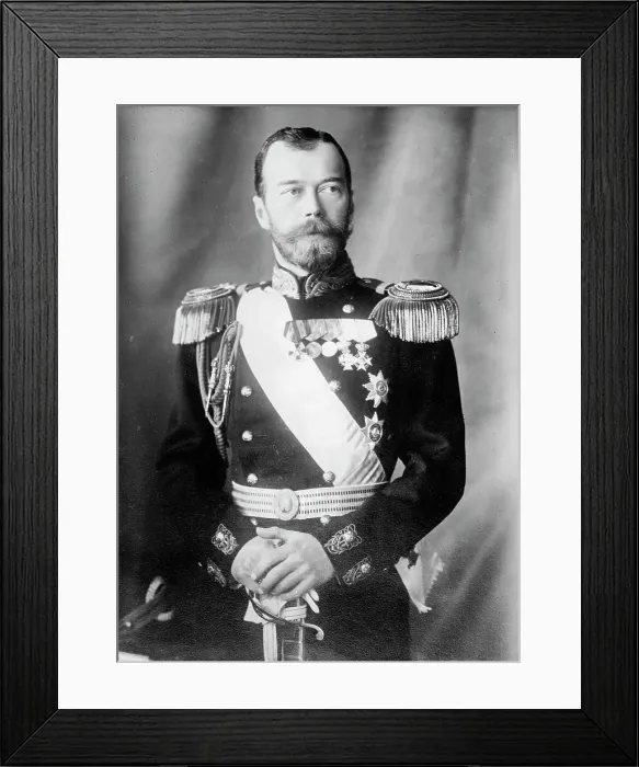 Framed Print : Czar of Russia, 1912. Creator: Bain News Service Framed Print : Czar of Russia, 1912. Creator: Bain News Service