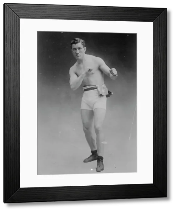 Framed Print : Tommy Murphy in boxing pose, 1910. Creator: Bain News Service Framed Print : Tommy Murphy in boxing pose, 1910. Creator: Bain News Service