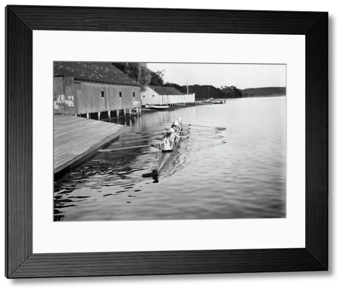 Framed Print : Yale Varsity, between c1910 and c1915. Creator: Bain News Service Framed Print : Yale Varsity, between c1910 and c1915. Creator: Bain News Service