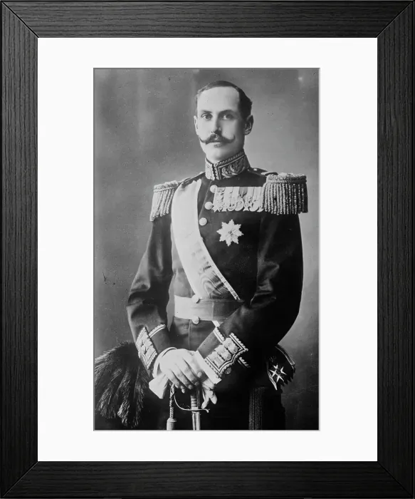 Framed Print : King of Norway in uniform, Karl Anderson Photo, 1912. Creator: Bain News Service