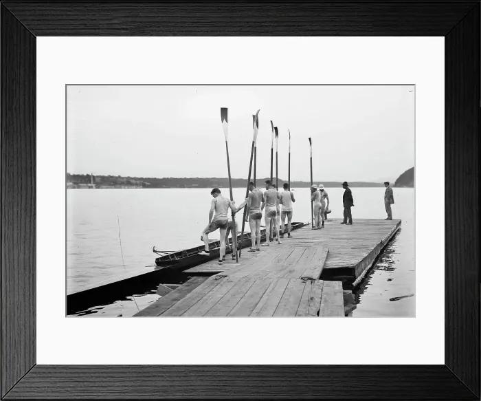 Framed Print : Cornell Varsity, 1911, Po'k'psie, 1911. Creator: Bain News Service Framed Print : Cornell Varsity, 1911, Po'k'psie, 1911. Creator: Bain News Service