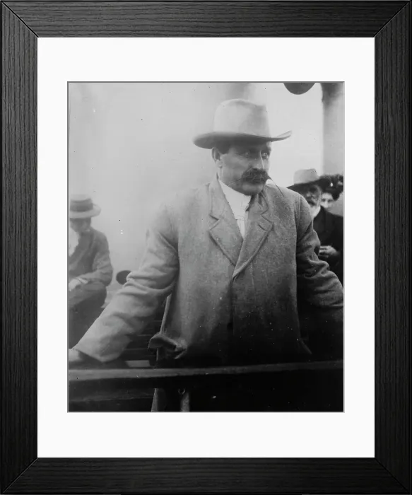Framed Print : Gauvreau of the Dominion police during the Crippen case, 1910. Creator: Bain News Service Framed Print : Gauvreau of the Dominion police during the Crippen case, 1910. Creator: Bain News Service