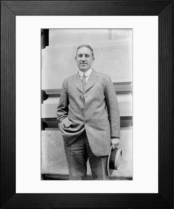 Framed Print : John I. Taylor holding hat, 1914. Creator: Bain News Service Framed Print : John I. Taylor holding hat, 1914. Creator: Bain News Service