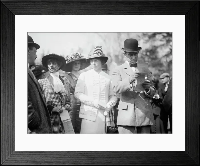 Framed Print : Miss Marion Hollins, 1913. Creators: Bain News Service, George Graham Bain Framed Print : Miss Marion Hollins, 1913. Creators: Bain News Service, George Graham Bain