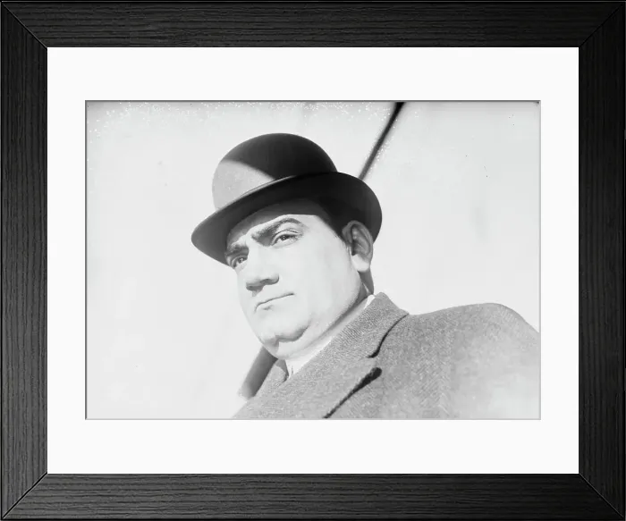 Framed Print : Caruso, 1911. Creator: Bain News Service Framed Print : Caruso, 1911. Creator: Bain News Service