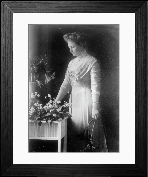 Framed Print : Princess August Wilhelm von Preussen, Selle u. Kuntze, 1910. Creator: Bain News Service Framed Print : Princess August Wilhelm von Preussen, Selle u. Kuntze, 1910. Creator: Bain News Service
