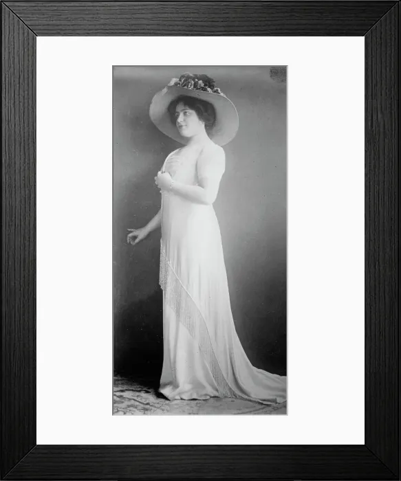 Framed Print : Lucille Marcel, 1910. Creator: Bain News Service Framed Print : Lucille Marcel, 1910. Creator: Bain News Service