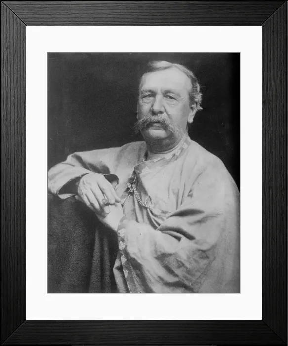 Framed Print : Elihu Vedder, 1910. Creator: Bain News Service Framed Print : Elihu Vedder, 1910. Creator: Bain News Service