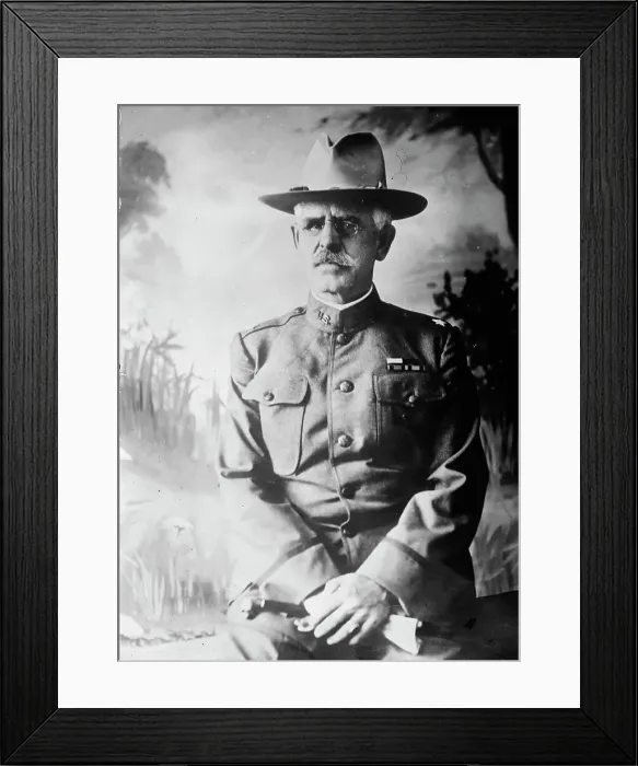 Framed Print : Gen. A.L. Mills at Galveston, between c1911 and c1916. Creator: Bain News Service Framed Print : Gen. A.L. Mills at Galveston, between c1911 and c1916. Creator: Bain News Service