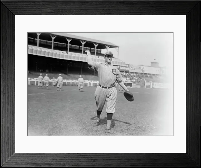 Framed Print : Jimmy Archer, Chicago, NL (baseball), 1910. Creator: Bain News Service Framed Print : Jimmy Archer, Chicago, NL (baseball), 1910. Creator: Bain News Service