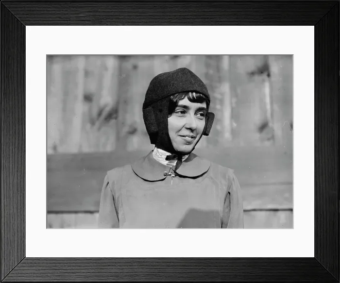Framed Print : Helene Dutrieu, 1911. Creator: Bain News Service Framed Print : Helene Dutrieu, 1911. Creator: Bain News Service